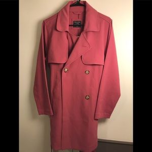 Abercrombie & Fitch Pink Women’s Peacoat